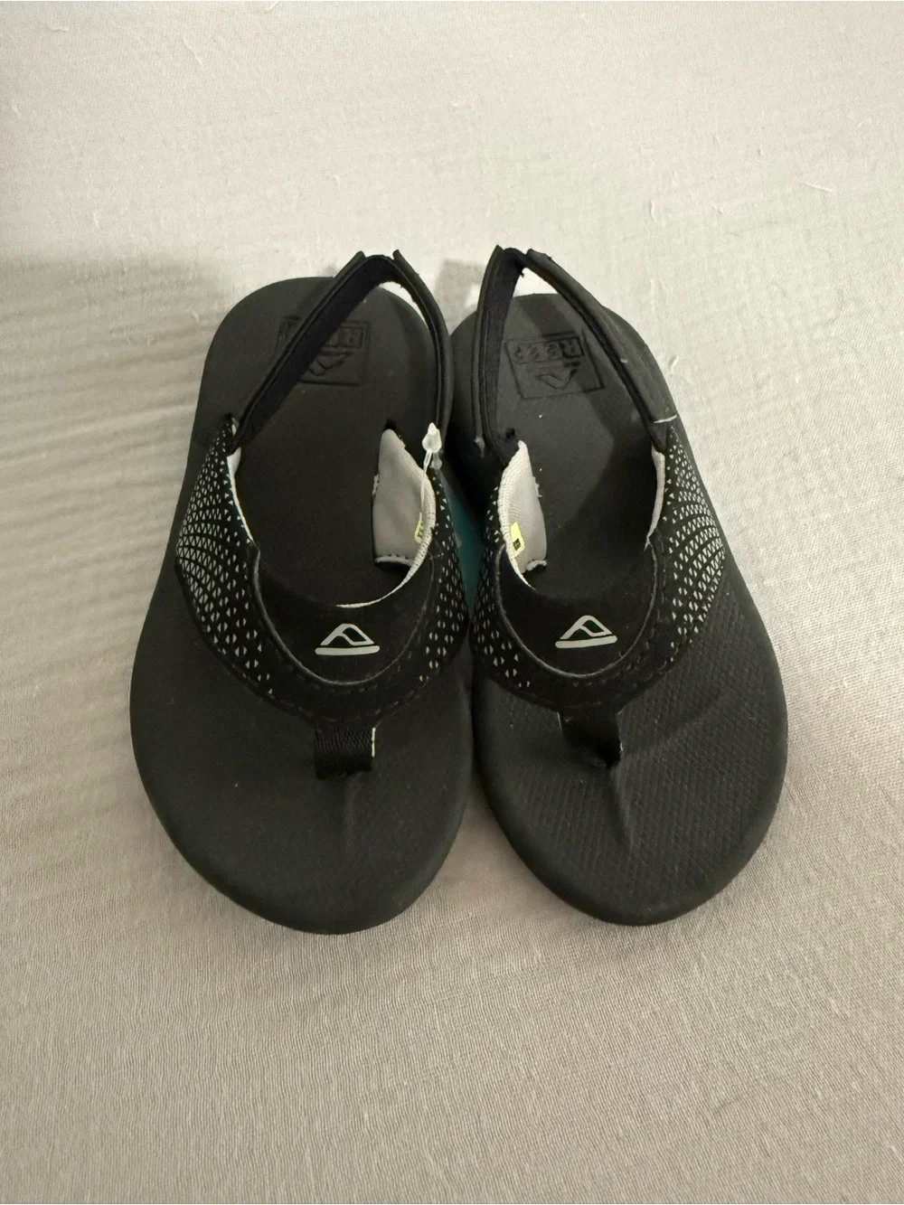 Kids Quicksilver Black Little Rover Flip Flops